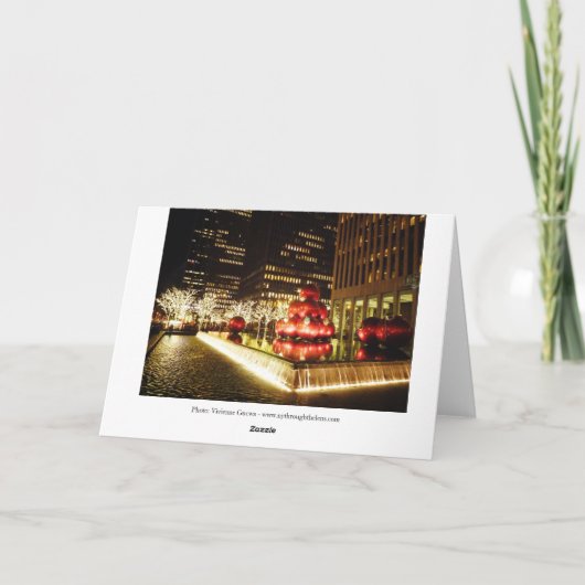 Weihnachten - Feiertage - New York (Rückseite)