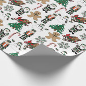 Weihnachten, Feiertage, Packpapier (Ecke)