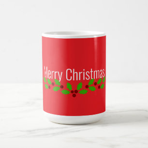 Weihnachten, Feiertage rot, Kaffeetasse