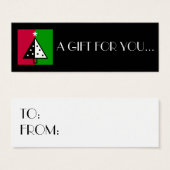 Weihnachten | Feiertagsgeschenktags (Vorne & Hinten)