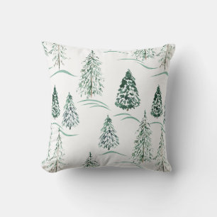 Weihnachten, Fichte, Weihnachtsbaum, Wald, Schnee, Kissen