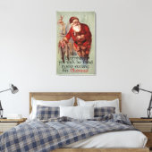 Weihnachten finden Sie alles in Ihrem Strumpf Leinwanddruck (Insitu (Schlafzimmer))