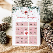 Weihnachten Finden Sie die Bingo Baby Dusche Einladung