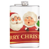 Weihnachten Flachmann (Vorderseite)