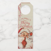 Weihnachten Flaschenanhänger (Vorderseite)