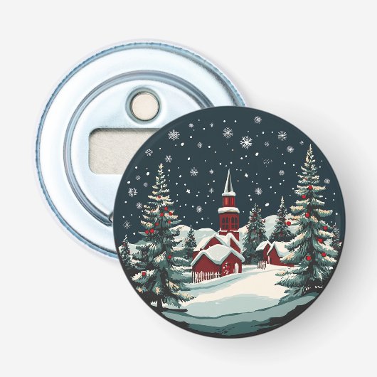 Weihnachten Flaschenöffner (Vorderseite)