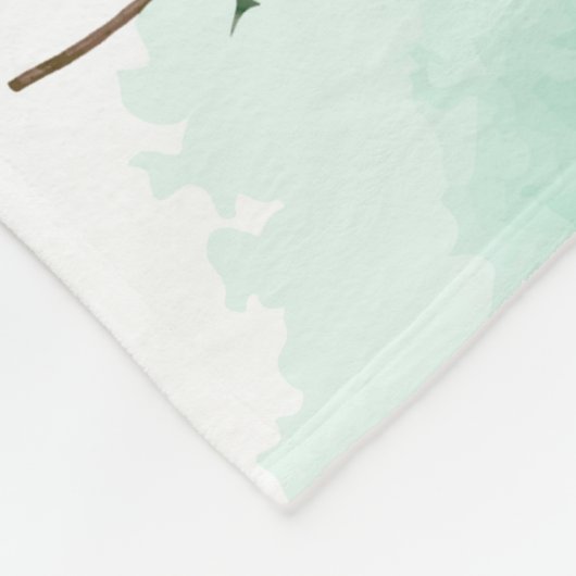 Weihnachten Fleecedecke (Ecke)