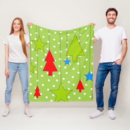 Weihnachten Fleecedecke (Beispiel)