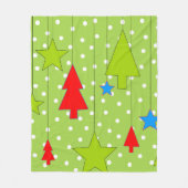 Weihnachten Fleecedecke (Vorderseite)