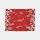 Weihnachten Fleecedecke (Vorderseite (Horizontal))