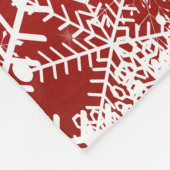 Weihnachten Fleecedecke (Ecke)