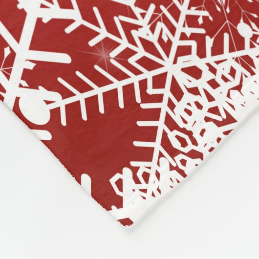 Weihnachten Fleecedecke (Ecke)