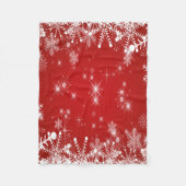 Weihnachten Fleecedecke (Vorderseite)