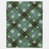 Weihnachten Fleecedecke (Vorderseite)