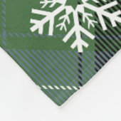 Weihnachten Fleecedecke (Ecke)