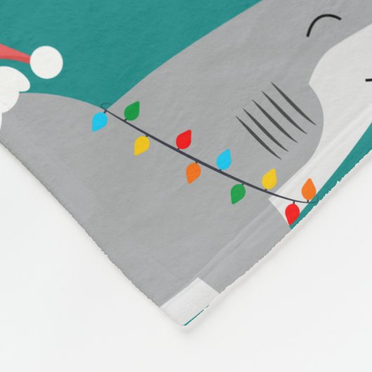 Weihnachten Fleecedecke (Ecke)