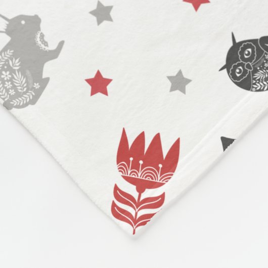 Weihnachten Fleecedecke (Ecke)