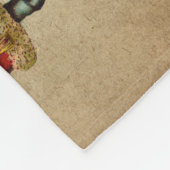 Weihnachten Fleecedecke (Ecke)