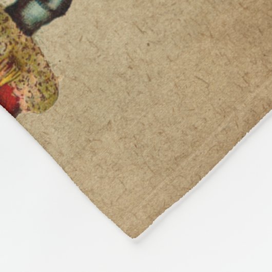 Weihnachten Fleecedecke (Ecke)