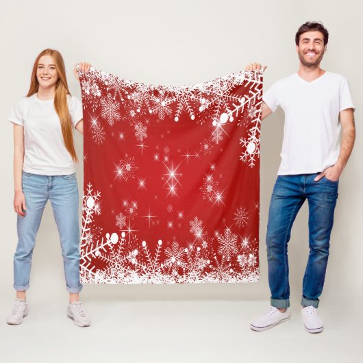 Weihnachten Fleecedecke (Beispiel)