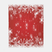 Weihnachten Fleecedecke (Vorderseite)