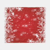 Weihnachten Fleecedecke (Vorderseite (Horizontal))
