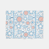 Weihnachten Fleecedecke (Vorderseite (Horizontal))