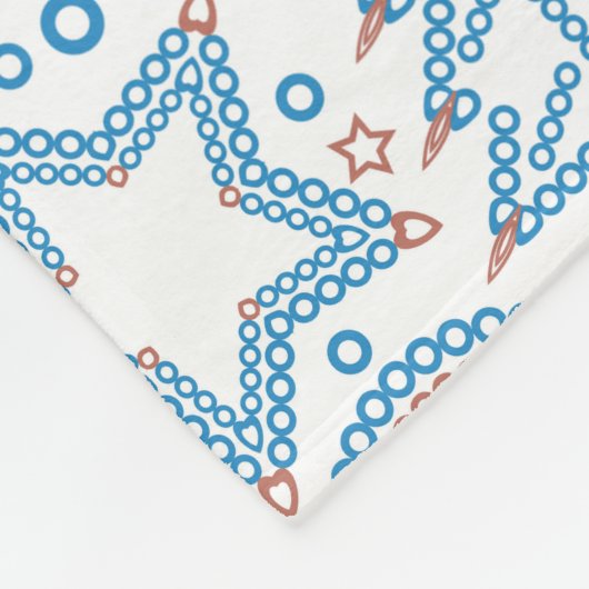 Weihnachten Fleecedecke (Ecke)