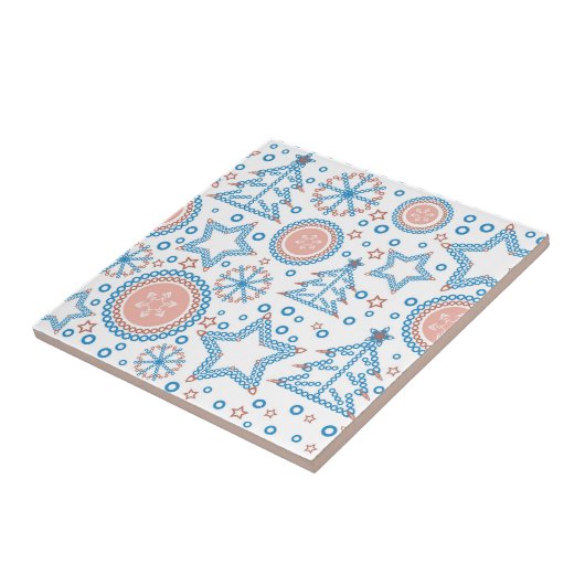 Weihnachten Fliese (Seite)