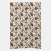 Weihnachten Floral Design Küchentücher (Vertikal)