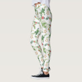 Weihnachten, floral und botanisch leggings (Links)