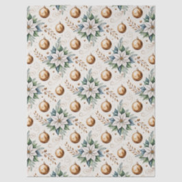 Weihnachten Florals Decoupage Seidenpapier