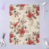 Weihnachten Florals Decoupage Seidenpapier (Basteln)