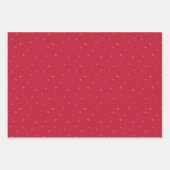 Weihnachten Florals Geschenkpapier Set (Vorderseite 2)