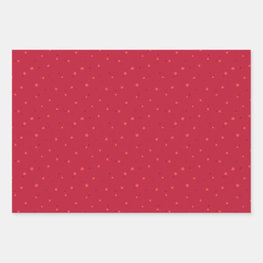 Weihnachten Florals Geschenkpapier Set (Vorderseite 2)