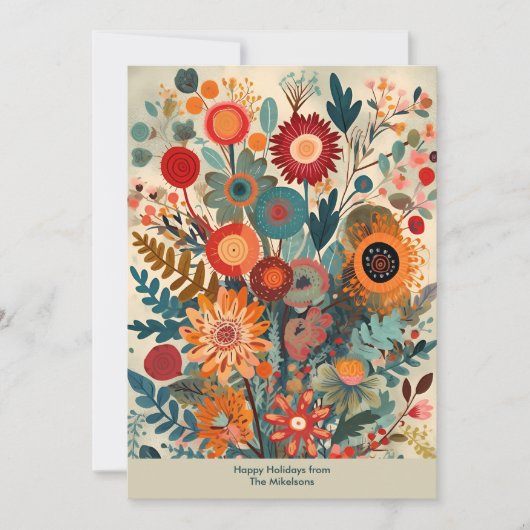 Weihnachten Florentiner Folklore Art Deep Forest G (Vorderseite)