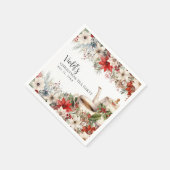 Weihnachten Florentiner Nachmittag Tea Feiertag Serviette (Ecke)