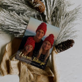 Weihnachten Folien Feiertagskarte