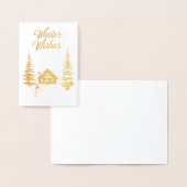 Weihnachten Folienkarte (Anzeige)