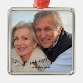 Weihnachten-Foto 2022 Ornament Aus Metall