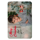 Weihnachten Foto Geschenk Kühlschrank 4x6 personal Magnet (Vertikal)