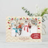 Weihnachten Foto-Karte (Stehend Vorderseite)