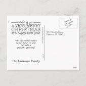 Weihnachten Foto - Moderne Liebe des Friedens und (Rückseite)