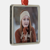 Weihnachten | FOTO Ornament Aus Metall (Rechts)