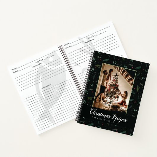 Weihnachten Foto Rezept Buch (Innenseite)