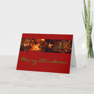 Weihnachten - Foto Streifen - Rot