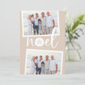 Weihnachten | Fotokarte für den Urlaub (Stehend Vorderseite)