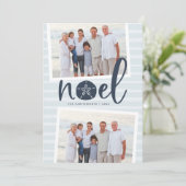 Weihnachten | Fotokarte für den Urlaub (Stehend Vorderseite)