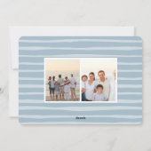 Weihnachten | Fotokarte für den Urlaub (Rückseite)