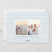 Weihnachten | Fotokarte für den Urlaub (Rückseite)